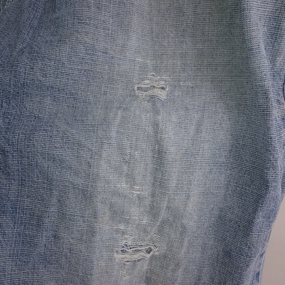 Urban Level Mens 38 Distressed Cutoff Jeans Shorts - Picture 4 of 9